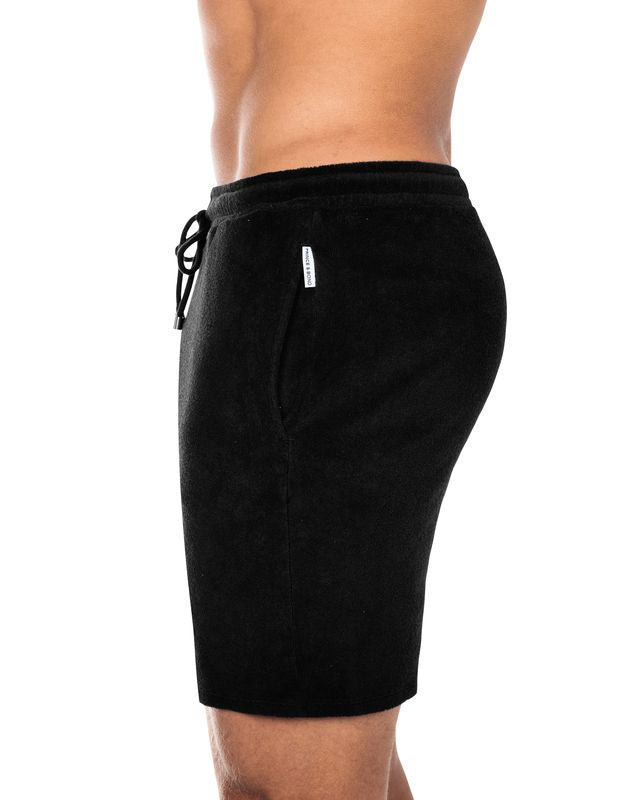 Black Riviera Shorts